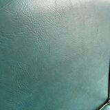 Vintage turquoise baroque armchair / sofa / couch