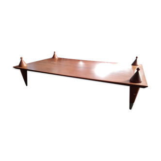 Table basse en merisier en 140x80cm