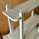 Early 20th century wooden wall shelf