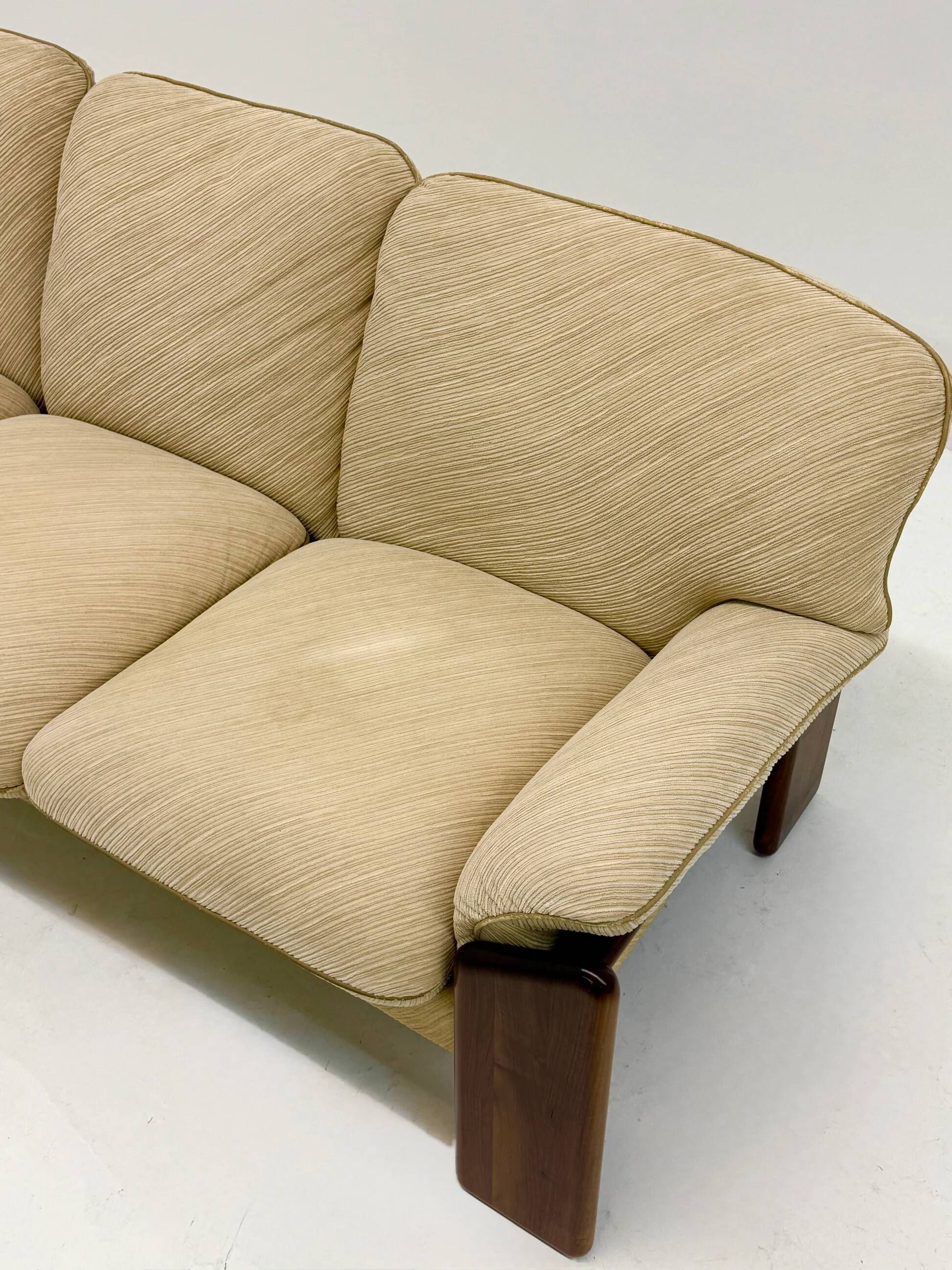 Three-seater Sapporo sofa by Mario Marenco for Mobil Girgi