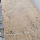 Carpenter's workbench in old solid oak - 2m50
