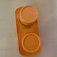 Emsa W Germany orange-yellow salt and pepper shaker