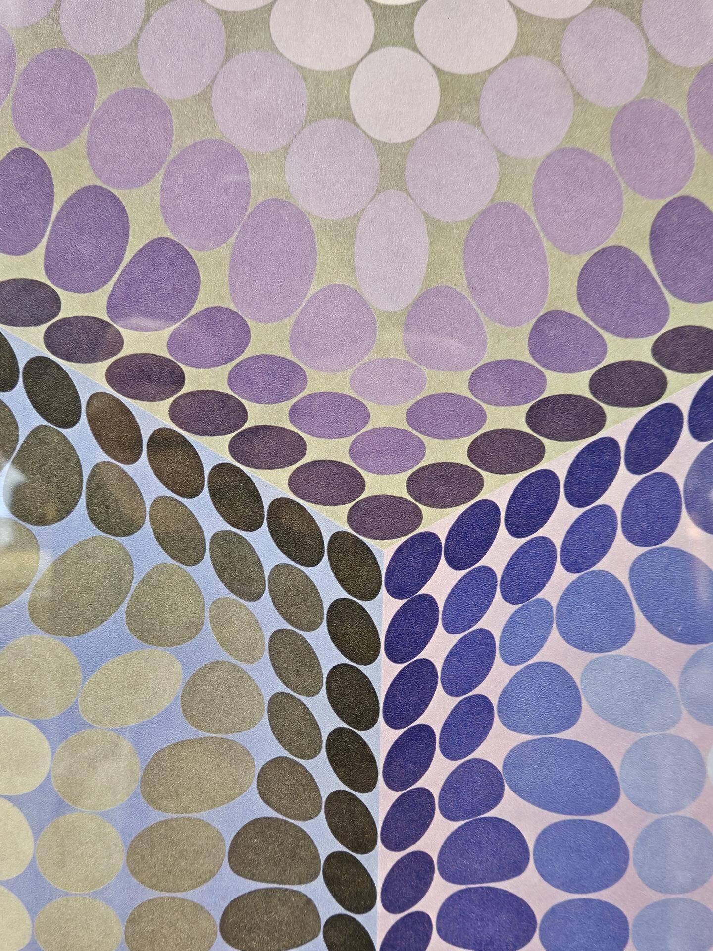 Painting by Victor Vasarely