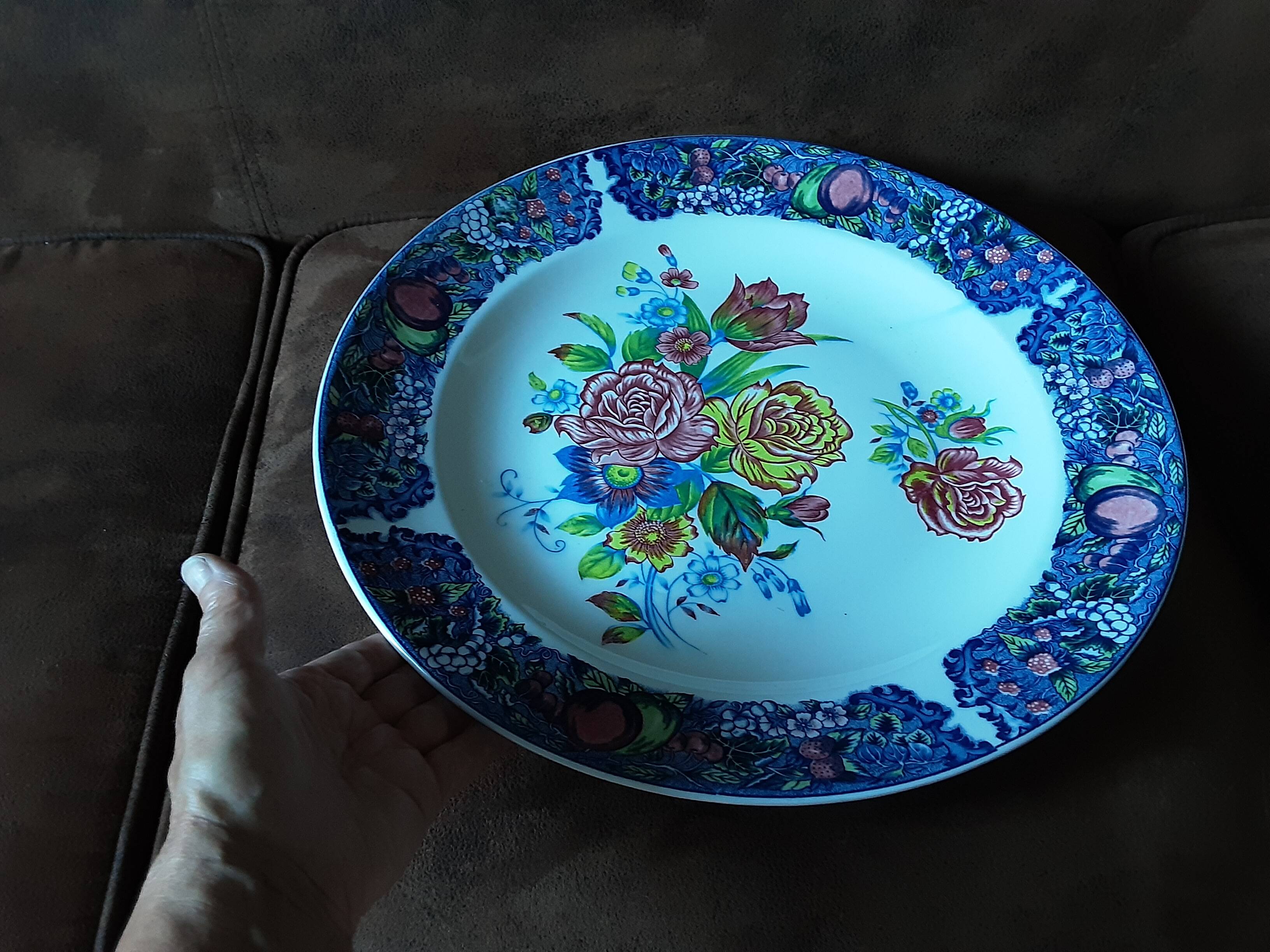 Large original ceramic dish