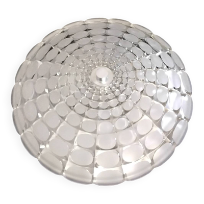 Plafonnier en verre Peill & Putzler années 70