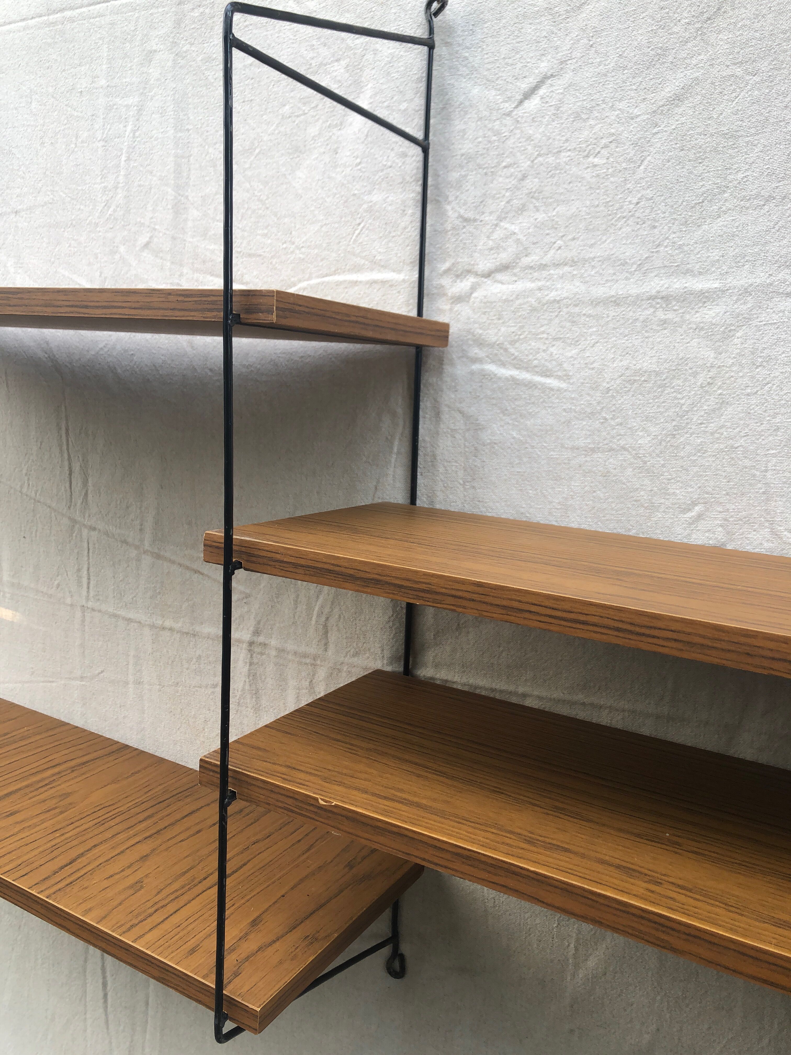 Double wall shelf String 60s