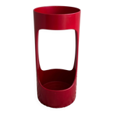 Vintage Umbrella Stand by Schönbuch, Umbrella Holder red, Pop Art