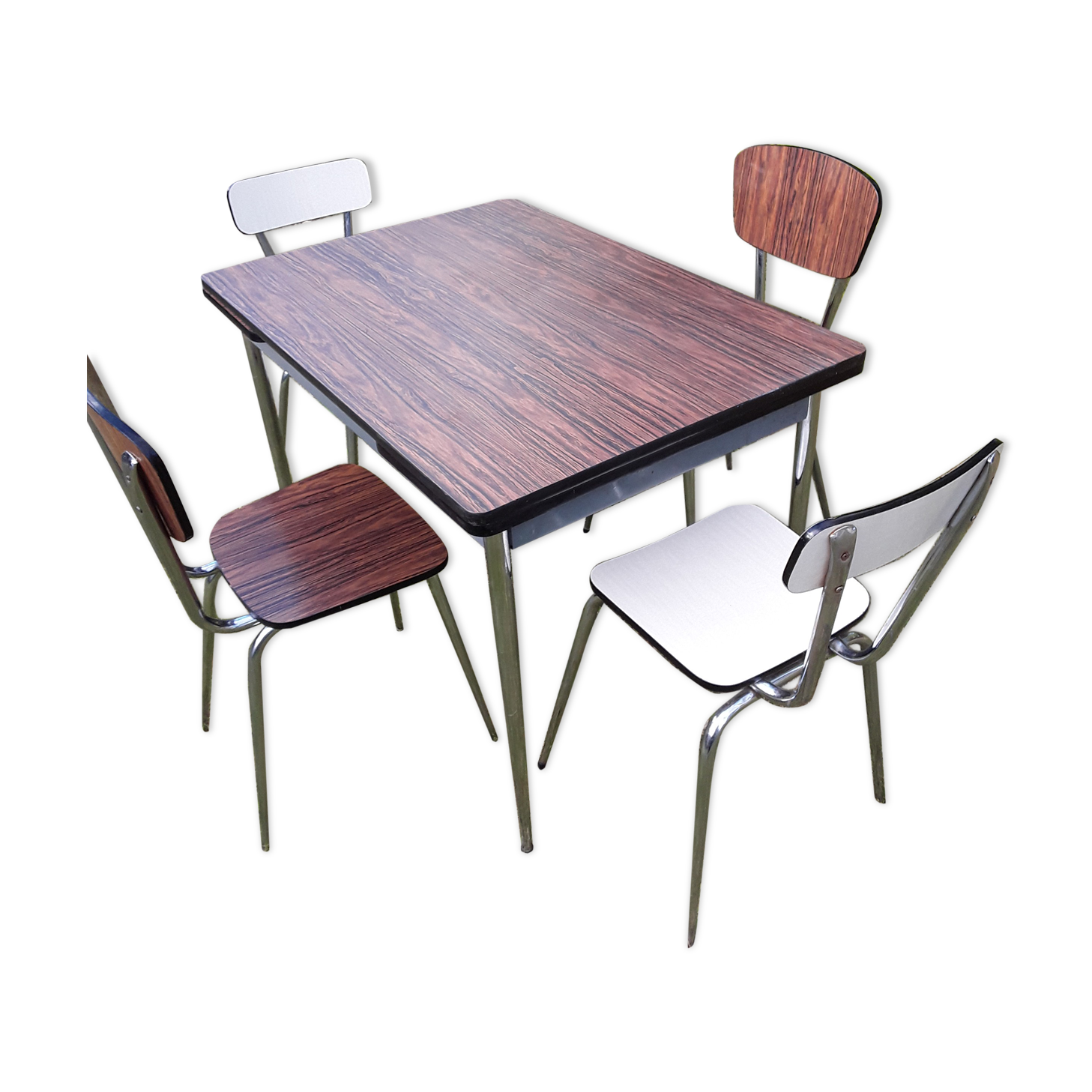Vintage formica table and chairs