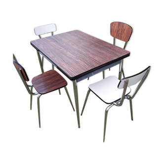 Vintage formica table and chairs