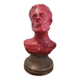 Emile Drox face statue sculpture