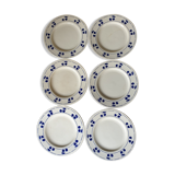 Set of 6 vintage dessert plates