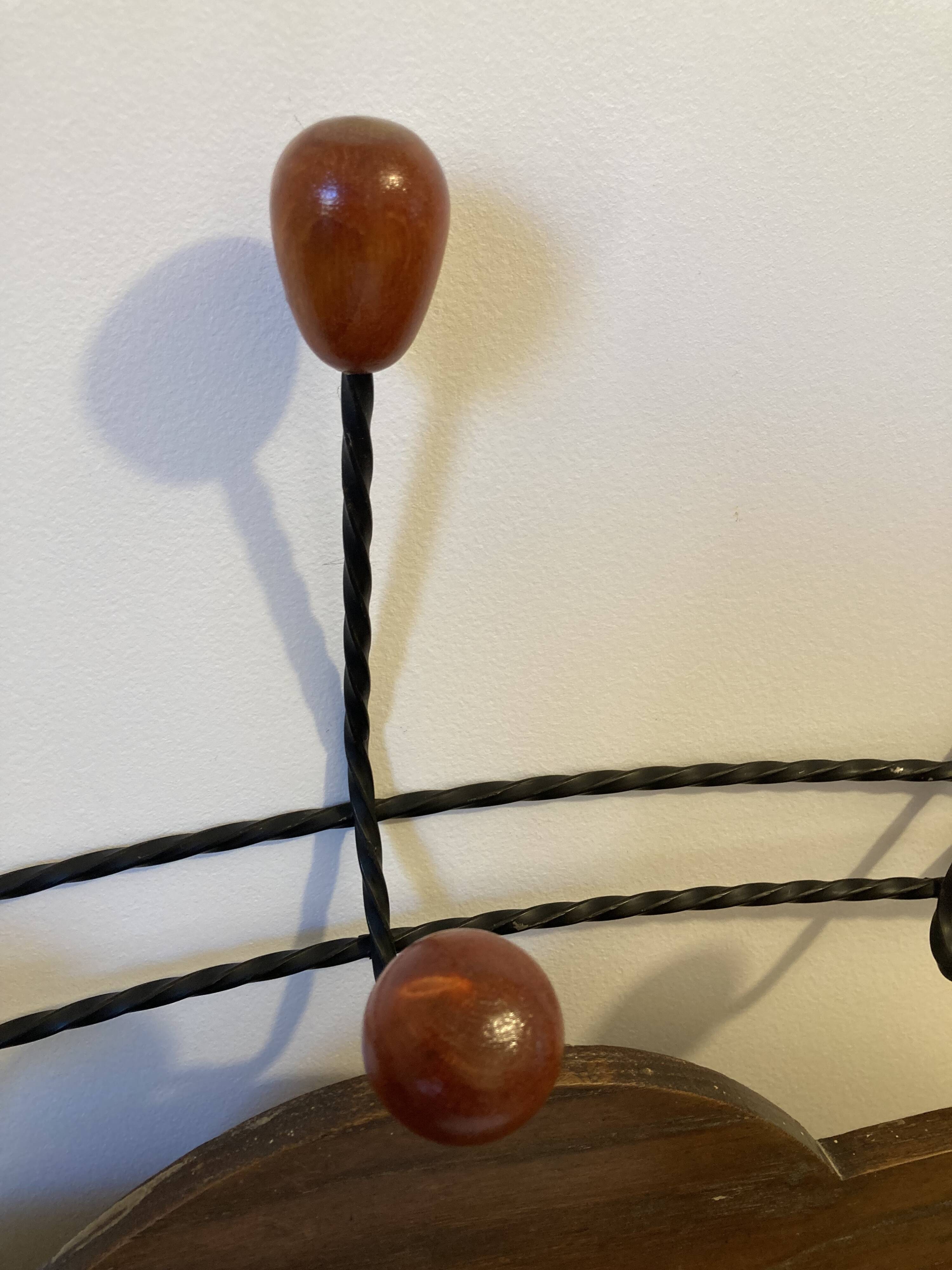 60s coat rack