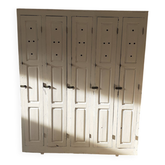 Old workshop locker room