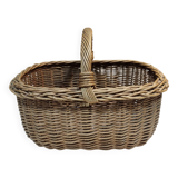 Ancien panier tressé