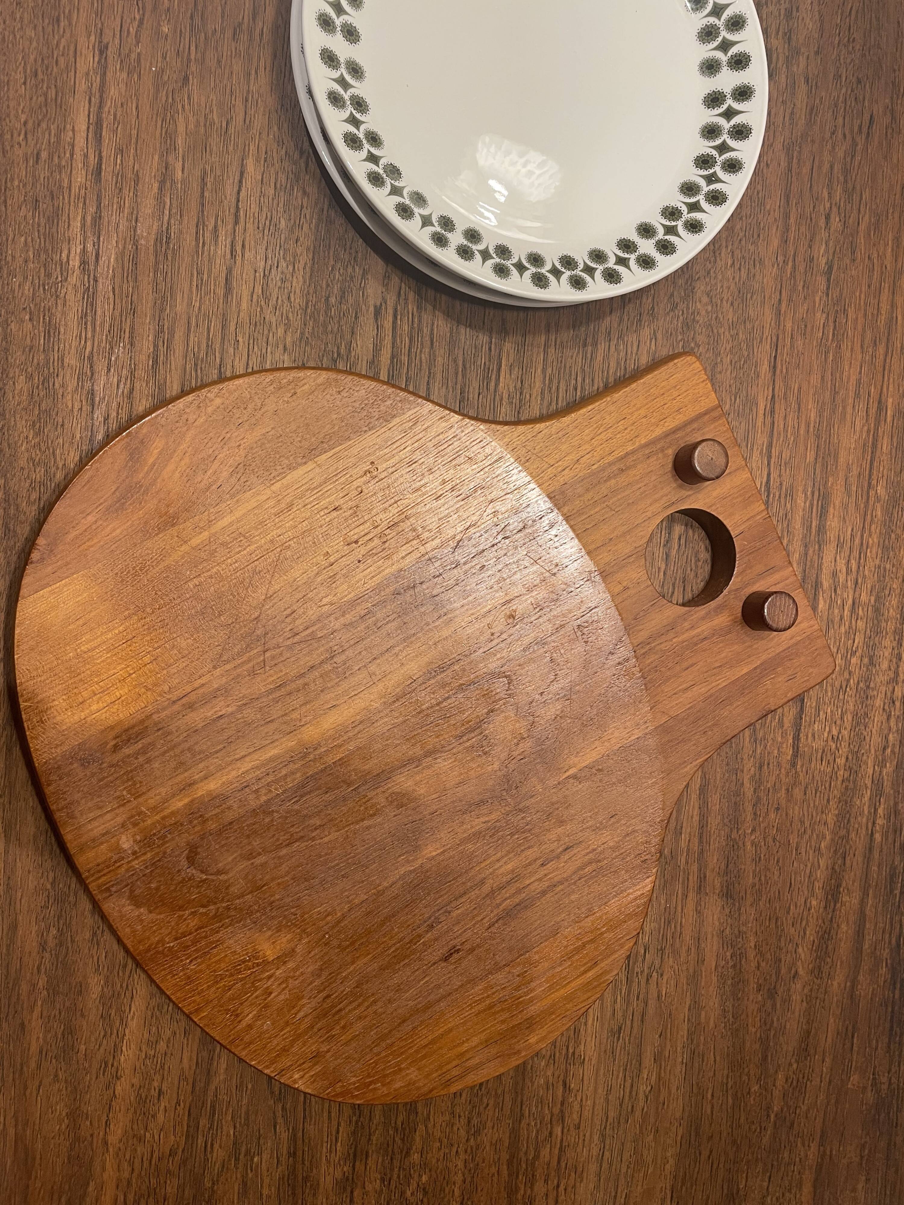 Teak board Nissen Denmark