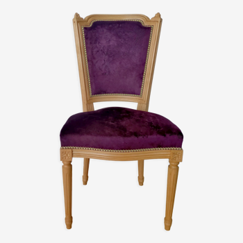 Chaise style louis XVI