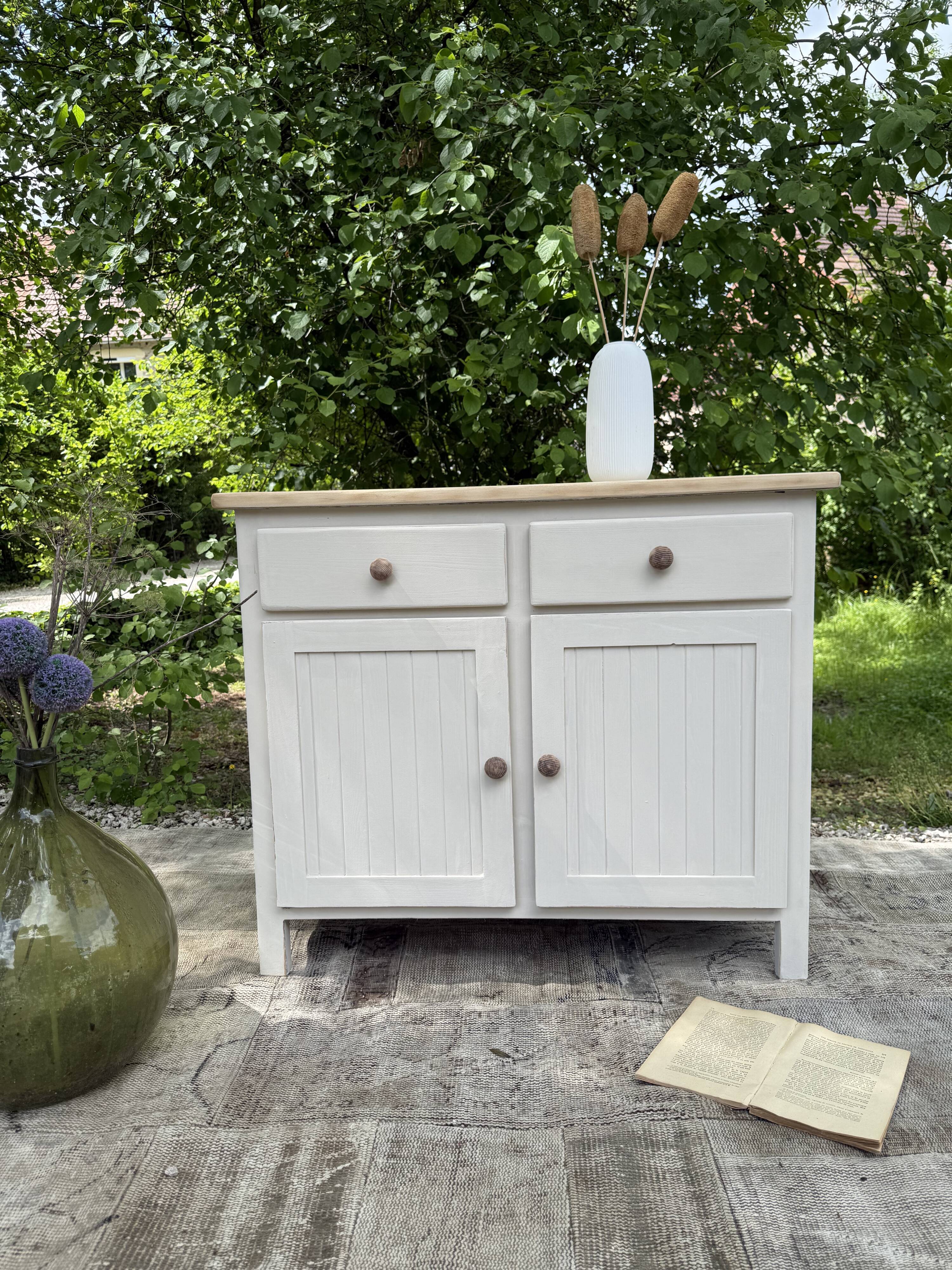 Renovated wooden buffet