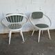 Pair of circle armchairs by Yngve Ekstrom for Swedese  1960