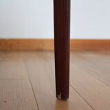 4 Scandinavian chairs skaï black