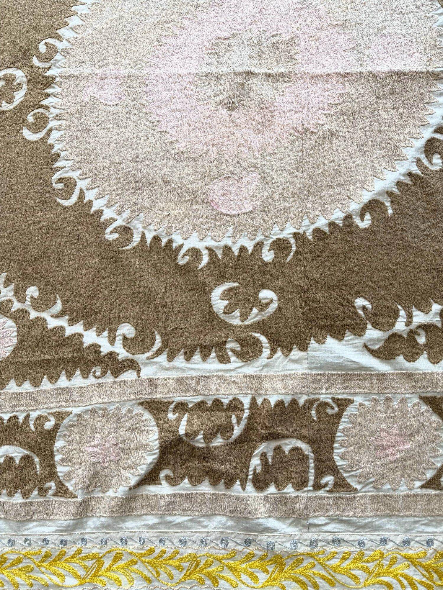 Vintage hand-embroidered tablecloth 156x162 cm