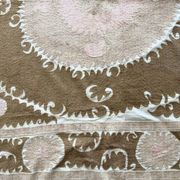 Vintage hand-embroidered tablecloth 156x162 cm