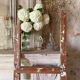 Decorative wooden ladder