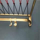 Coat rack train luggage rack 1950