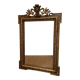 Napoleon III style mirror in wood and patinated stucco XX century