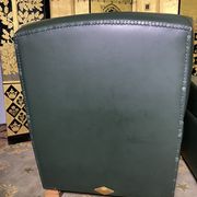 Pair of Poltrona Frau Green Leather Club Armchairs Limited Edition