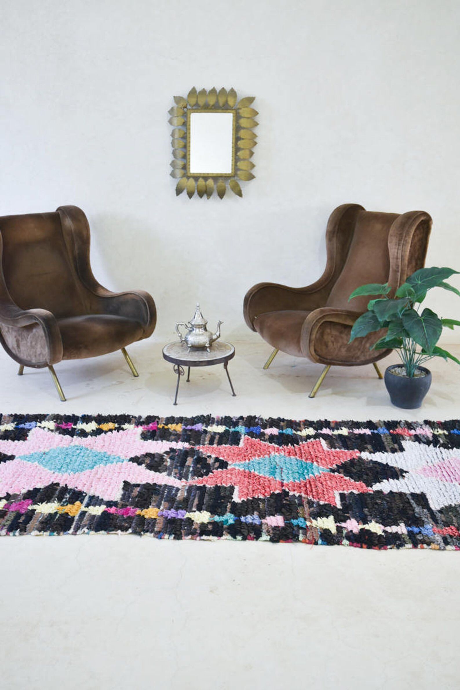 Carpet boucherouite 103x249cm