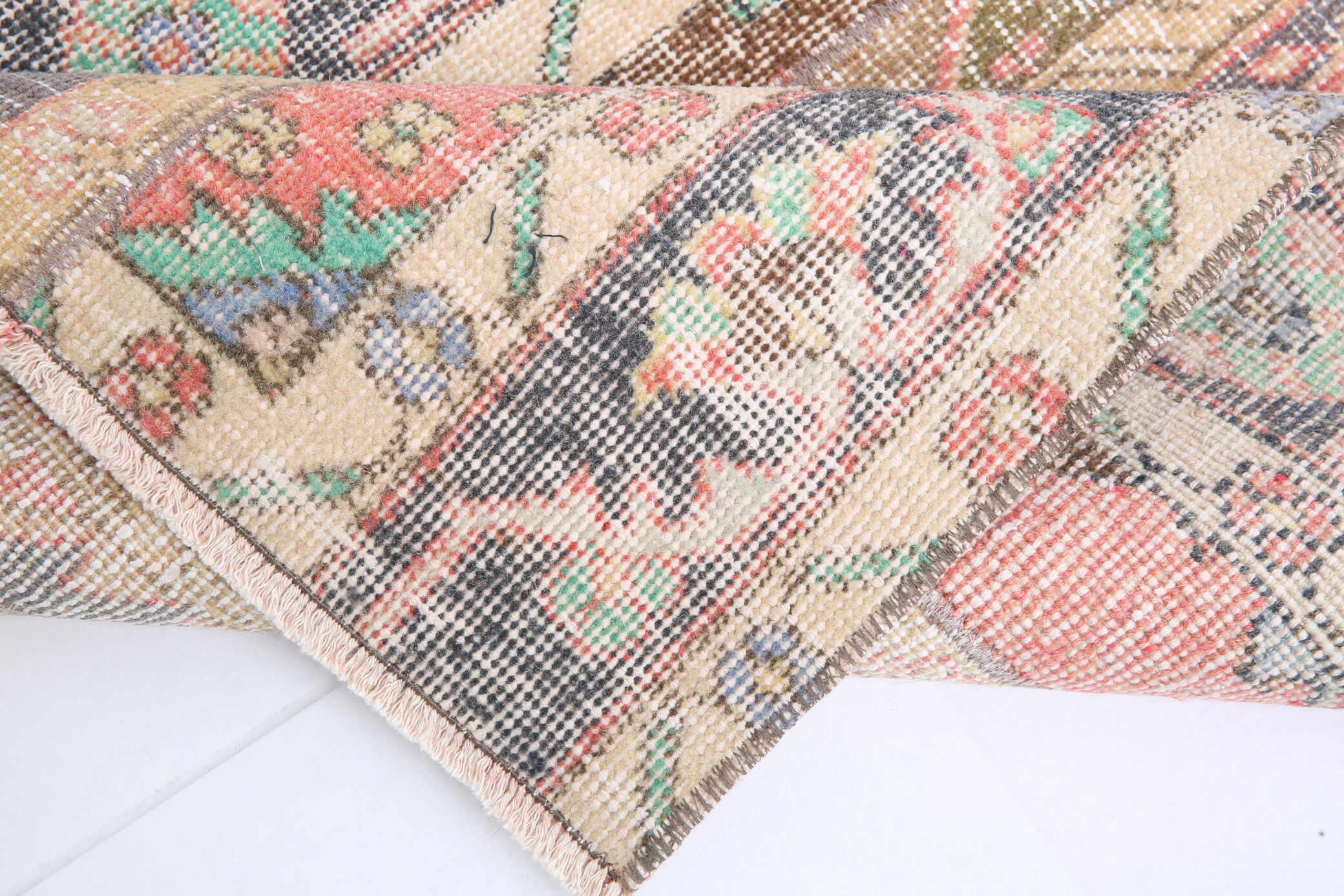 2x11 turkish vintage patchwok rug, 2x11 patchwork runner