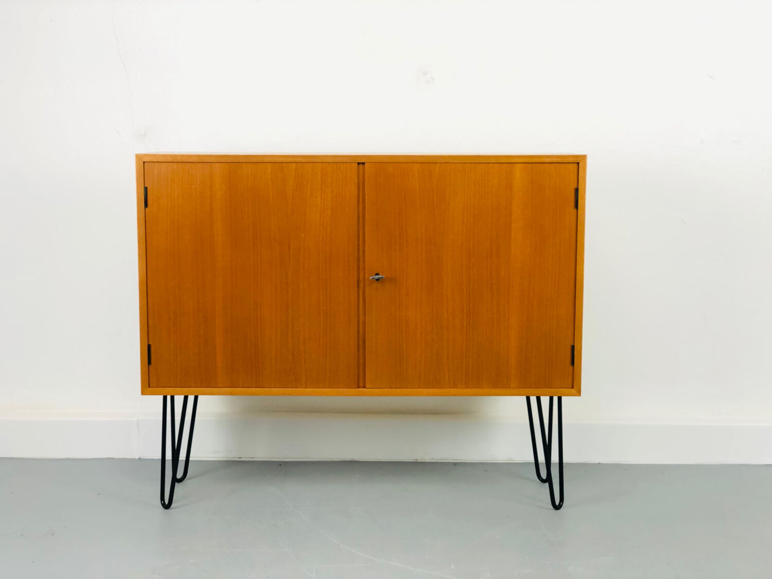 Teak Sideboard with Hairpin legs, 1960s
