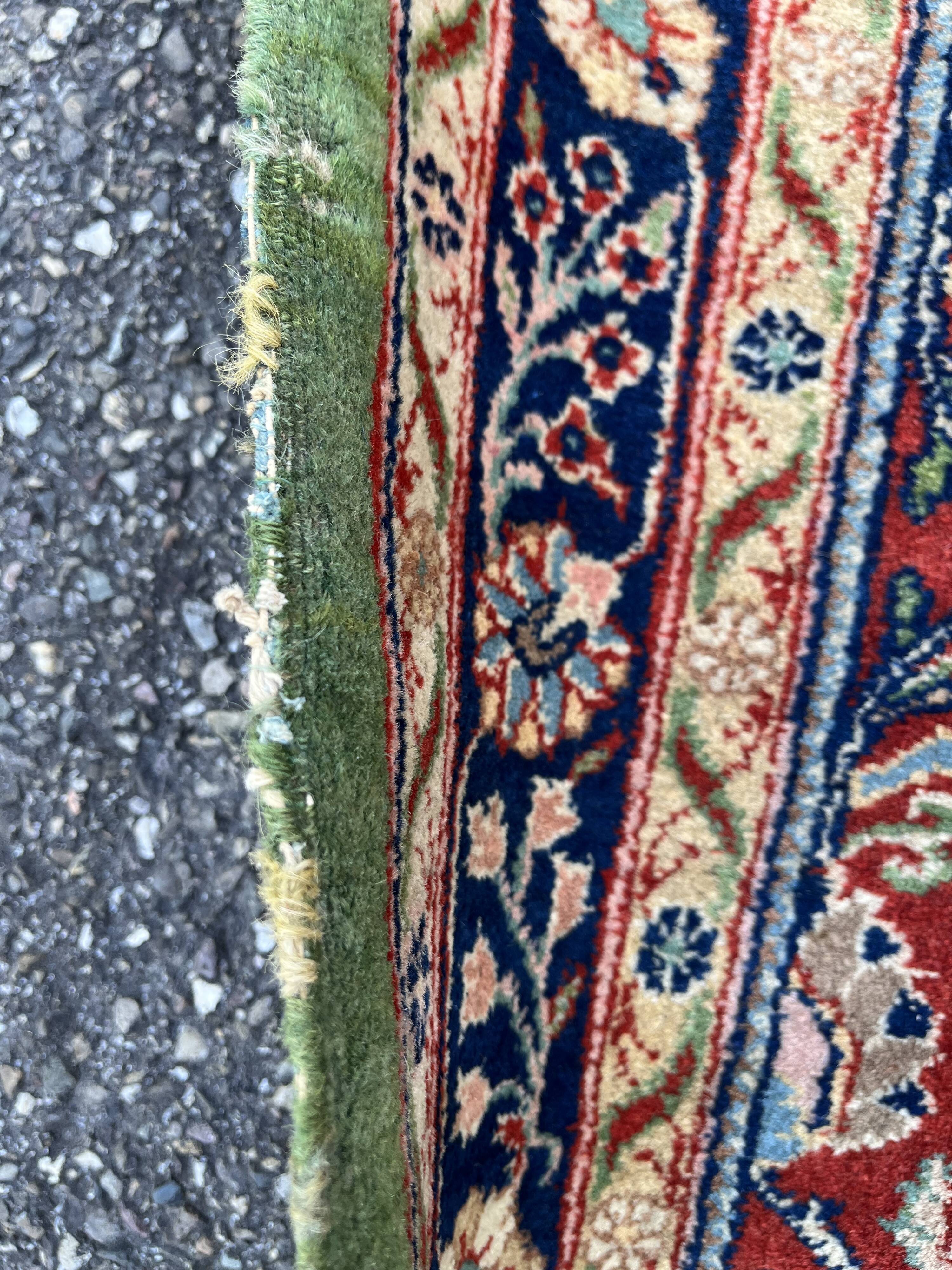 Carpet XXL Tabriz Shah Abbas Emerald Green