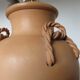 Terracotta lamp, terracotta 60s 70s