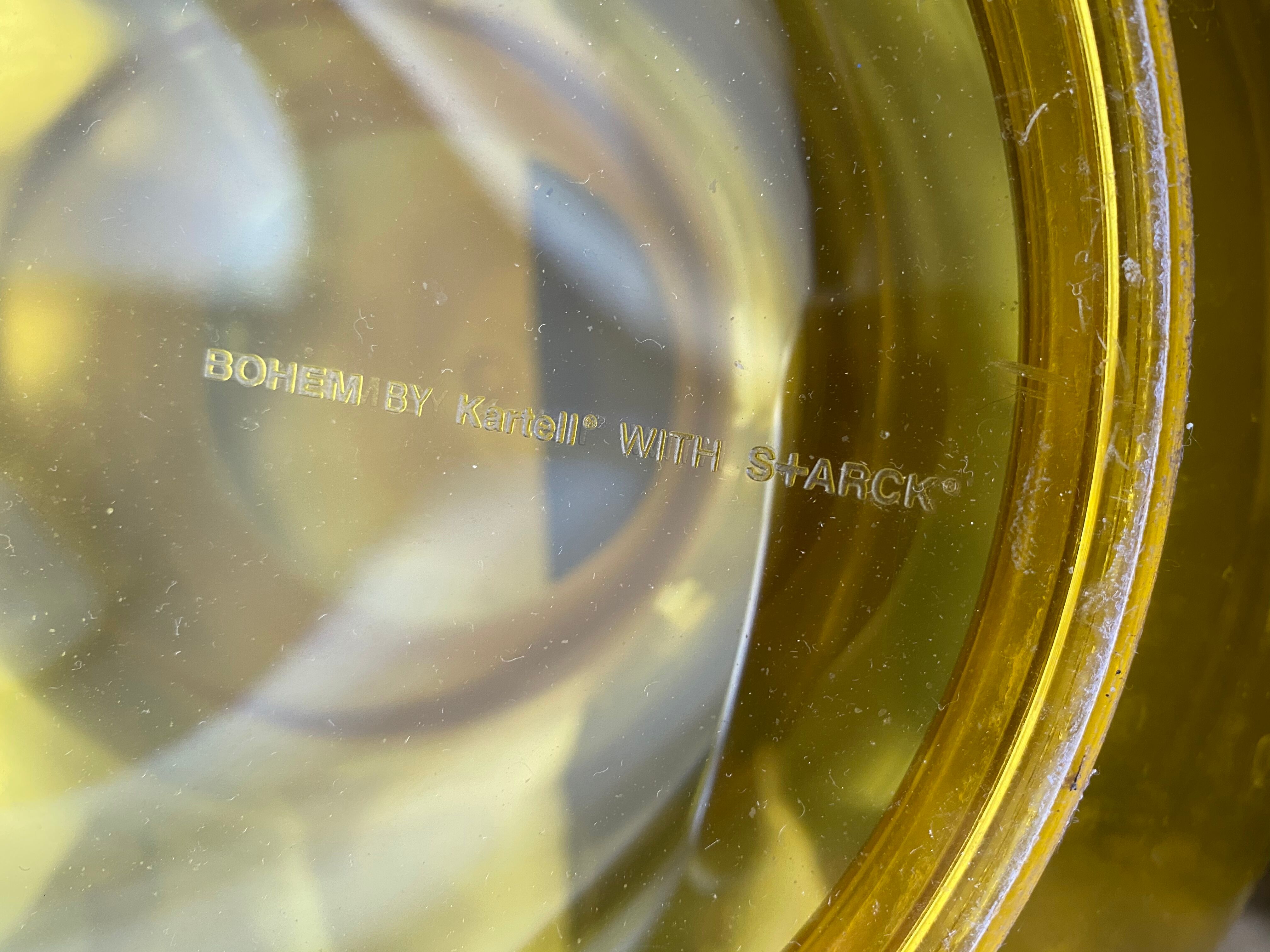 Stool model "la bohème 2" by Philippe Starck edited by Kartell