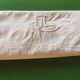 Old monogrammed fabric