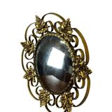 Vintage 'gold' sunburst mirror / mirror