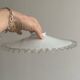 White glass lampshade