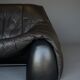 Amak Lounge Chair in brown leather by Annie Hieronimus for Cinna, 1980s