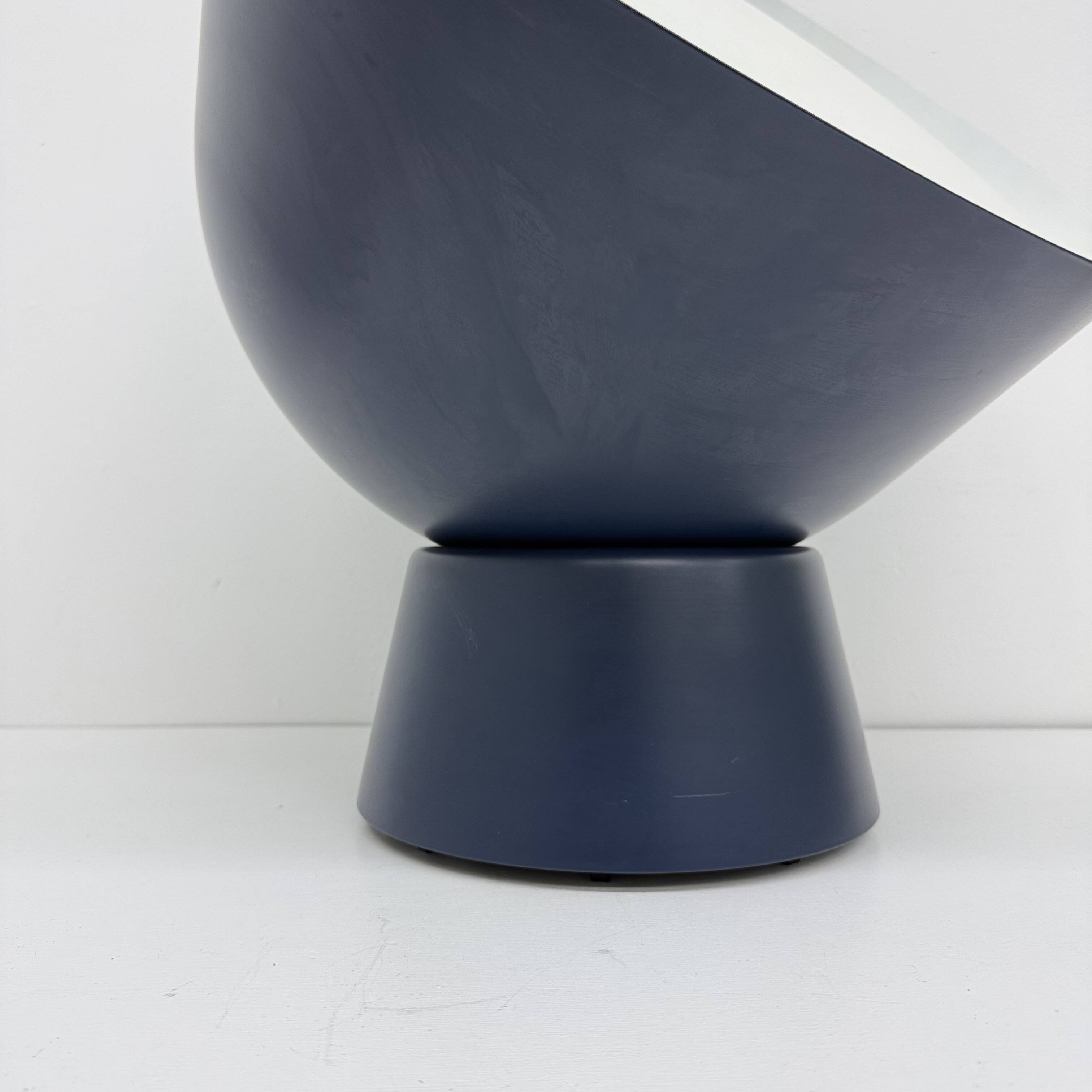 Swedish Blue Metal Floor Lamp by Ola Wihlborg for Ikea, 2000s