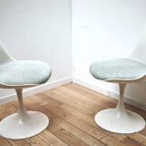 Pair of vintage Tulip chairs, Eero Saarinen