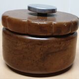 Art Deco solid wooden box