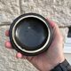 Vintage 1960 ceramic covered pot signed Accolay