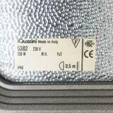 Vintage Italian wall lamp Lingotto by Renzo Piano for Iguzzini