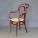 Fauteuil Thonet N°19 canné neuf , prêt à servir- Vers 1905 -