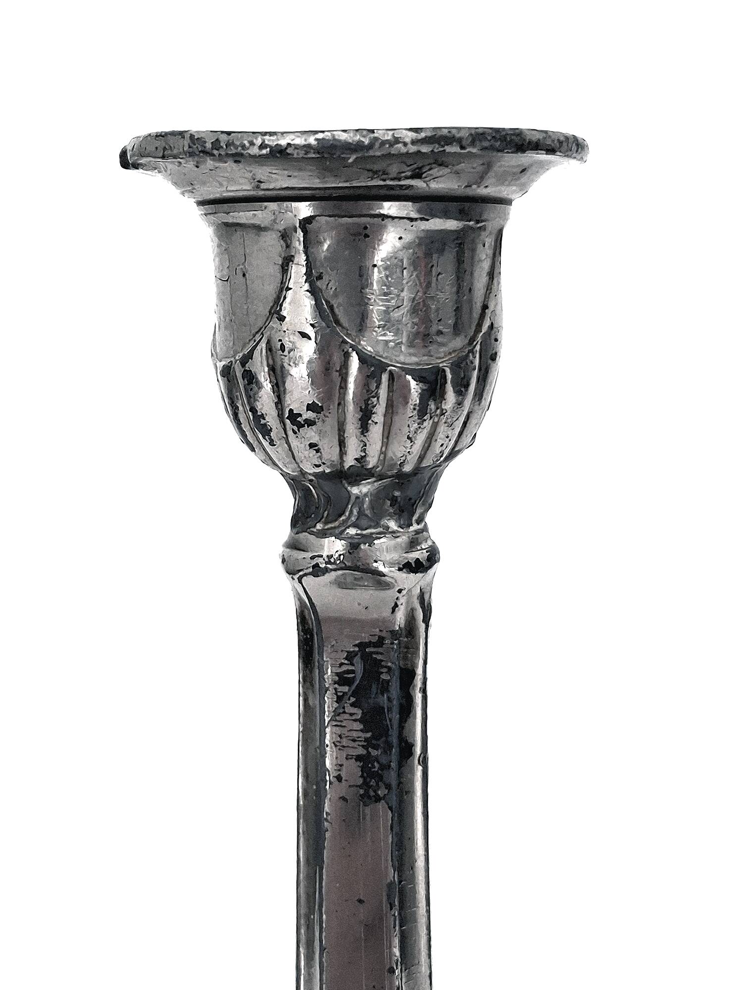 Art Nouveau candlestick set