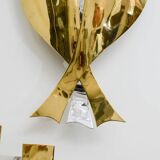 Applied brass by Henri Perrichaud single room around 1960