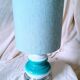 Ceramic and chrome lamp, 1970s