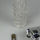 1960s/70s Wall Lamp in Glass & Chrome, Brutalist German Design