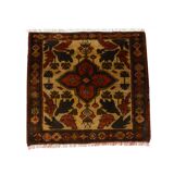 Tapis persan fait main n.167 65x59cm